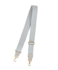 BEIGE LEATHER / T-301(LT. GREY WEBBING)