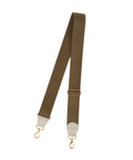 BEIGE LEATHER / T-501(BROWN WEBBING)