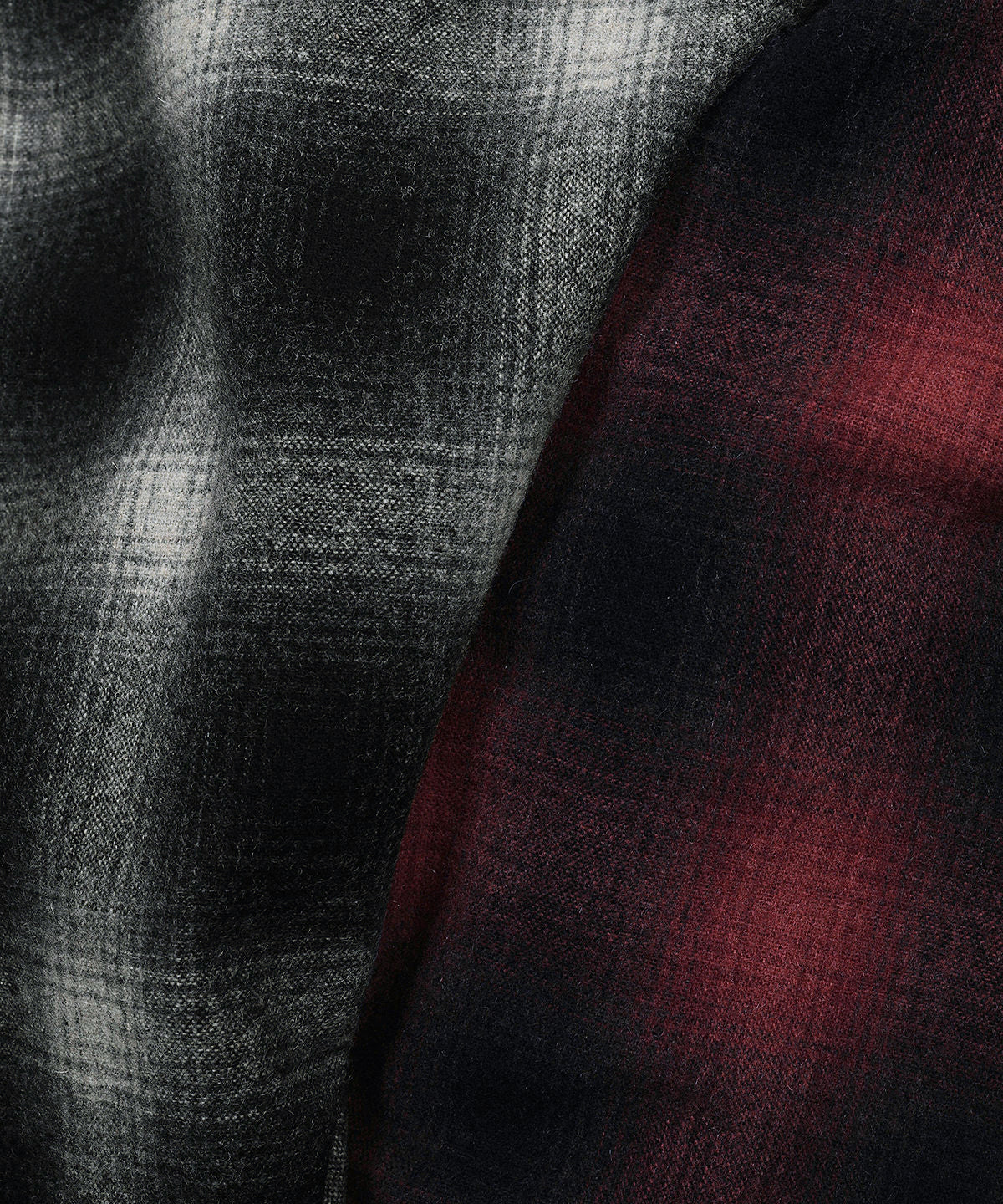 OMBRE PLAID CHIC JACKET