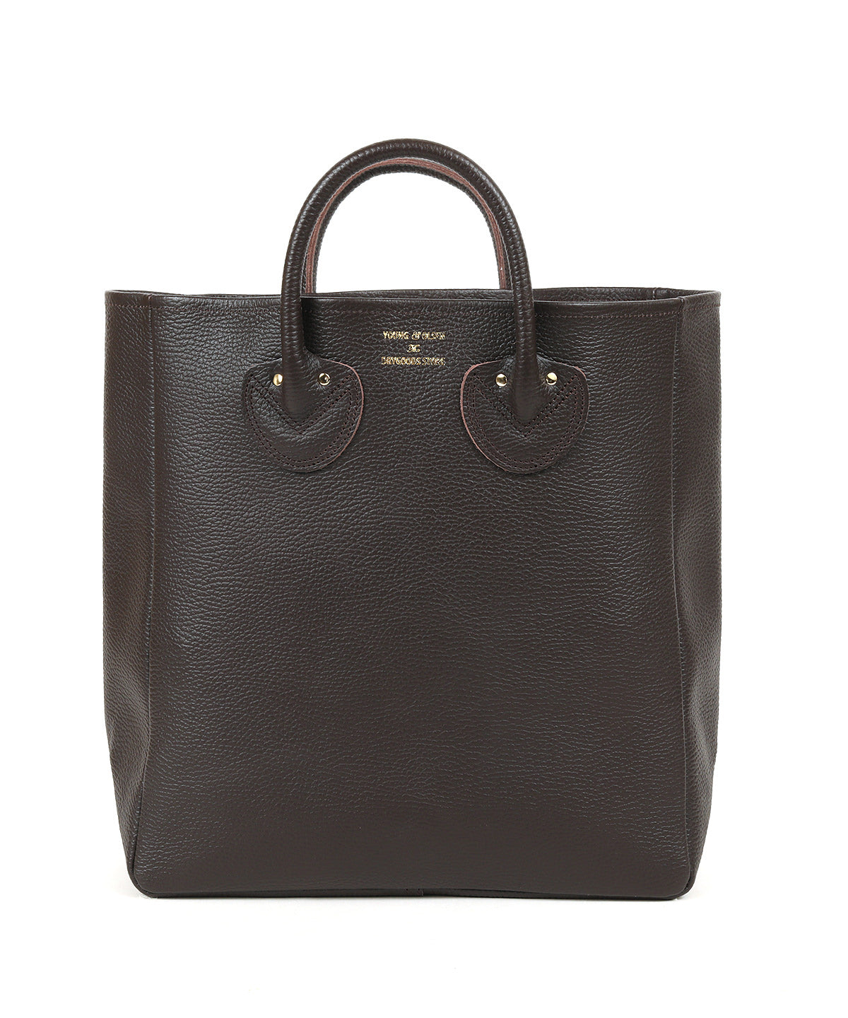 EMBOSSED LEATHER TOTE M