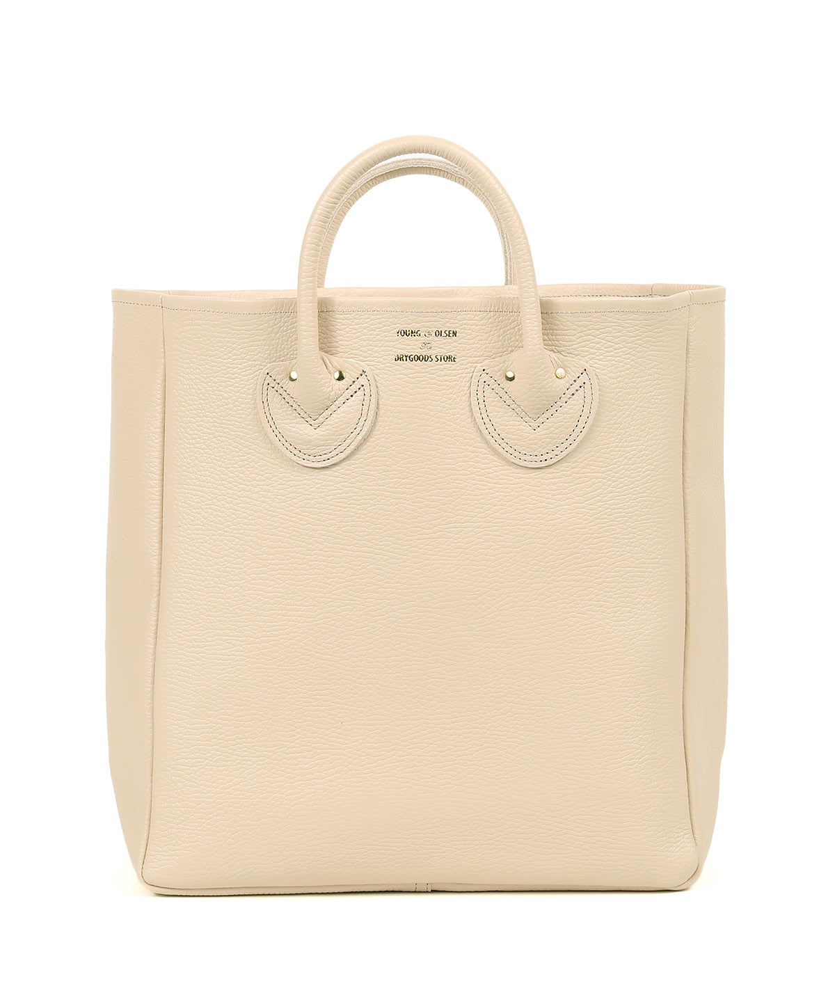 EMBOSSED LEATHER TOTE M