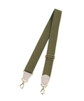 BEIGE LEATHER / T-8(OLIVE WEBBING)